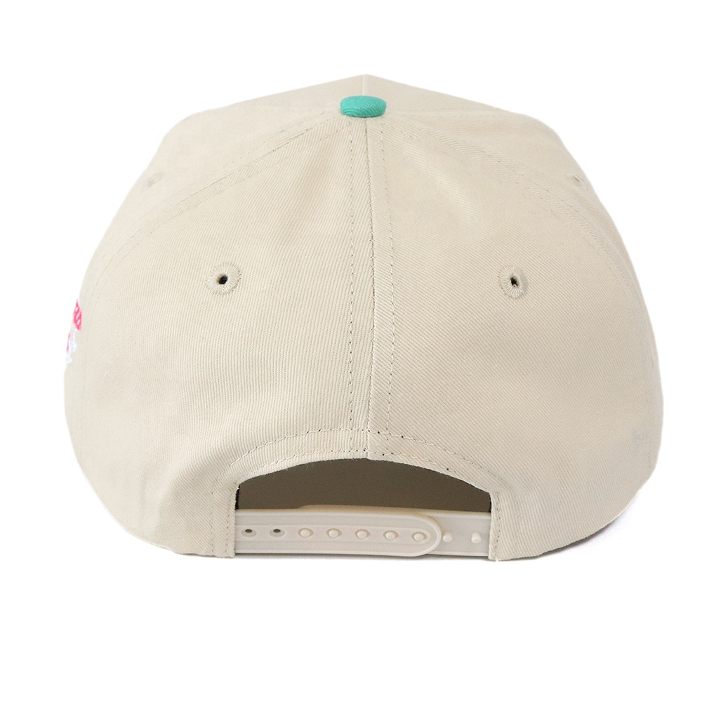Victor AHMIR Embroidered Two-Tone Cotton Baseball Cap