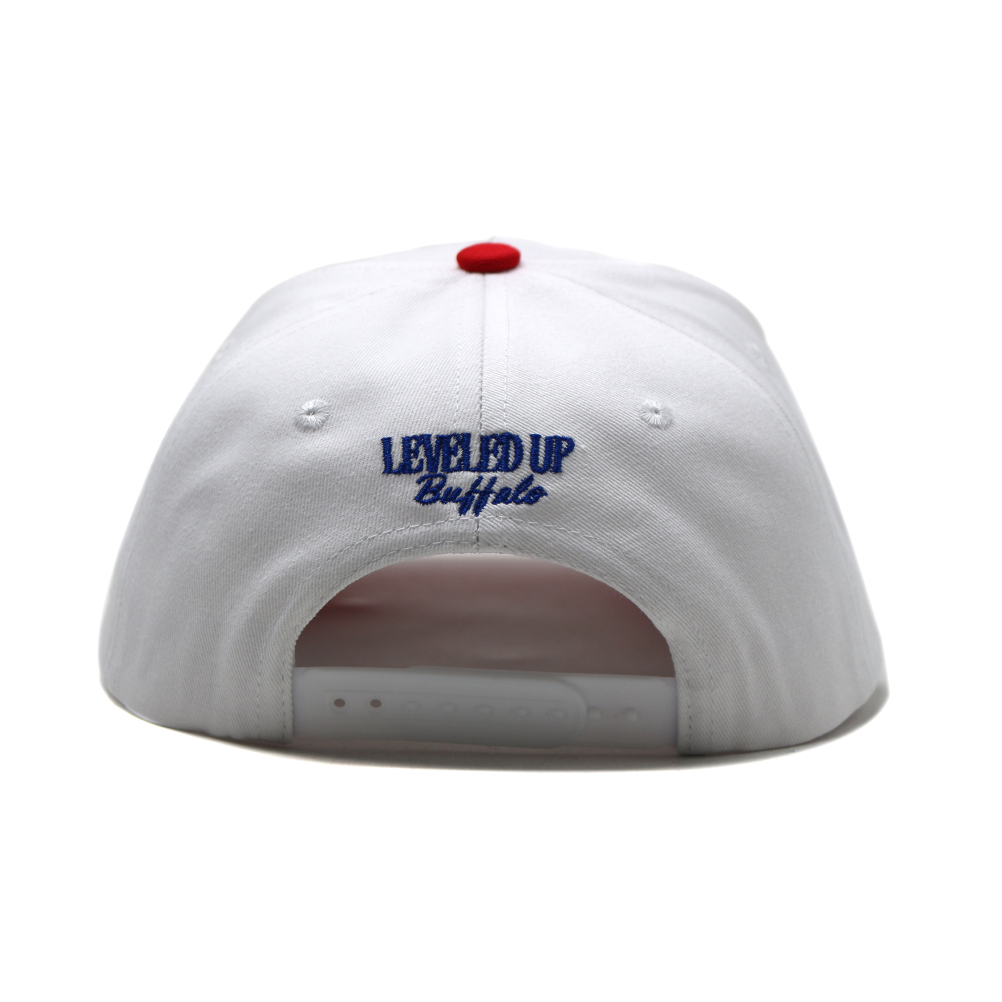 Two-Tone 5-Panel Cotton Twill Baseball Cap with Embroidered Slogan