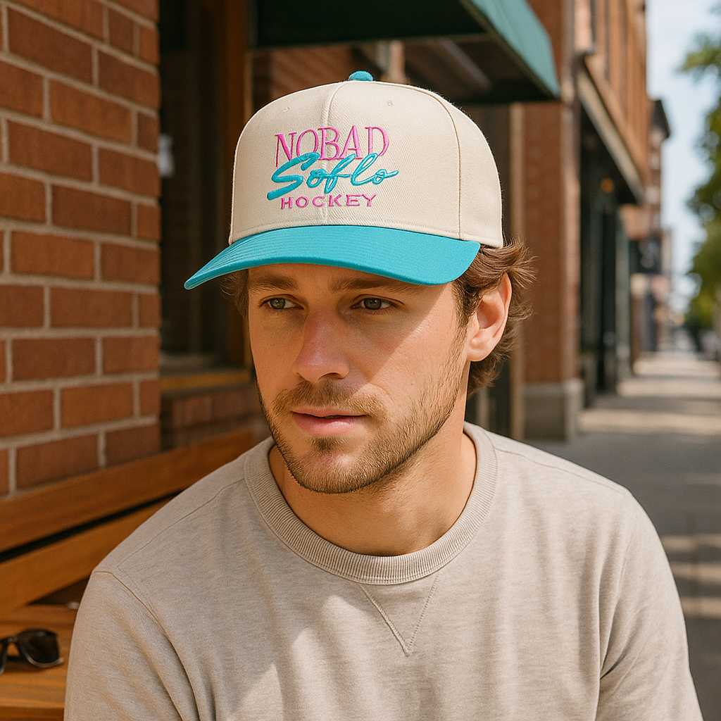 Retro Color Block Street Style Embroidered Baseball Cap