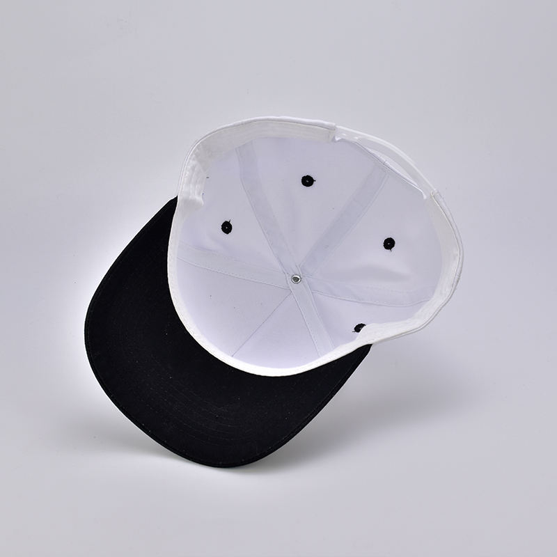 Lo B Script Two‑Tone Cotton Twill 5 Panel Baseball Cap