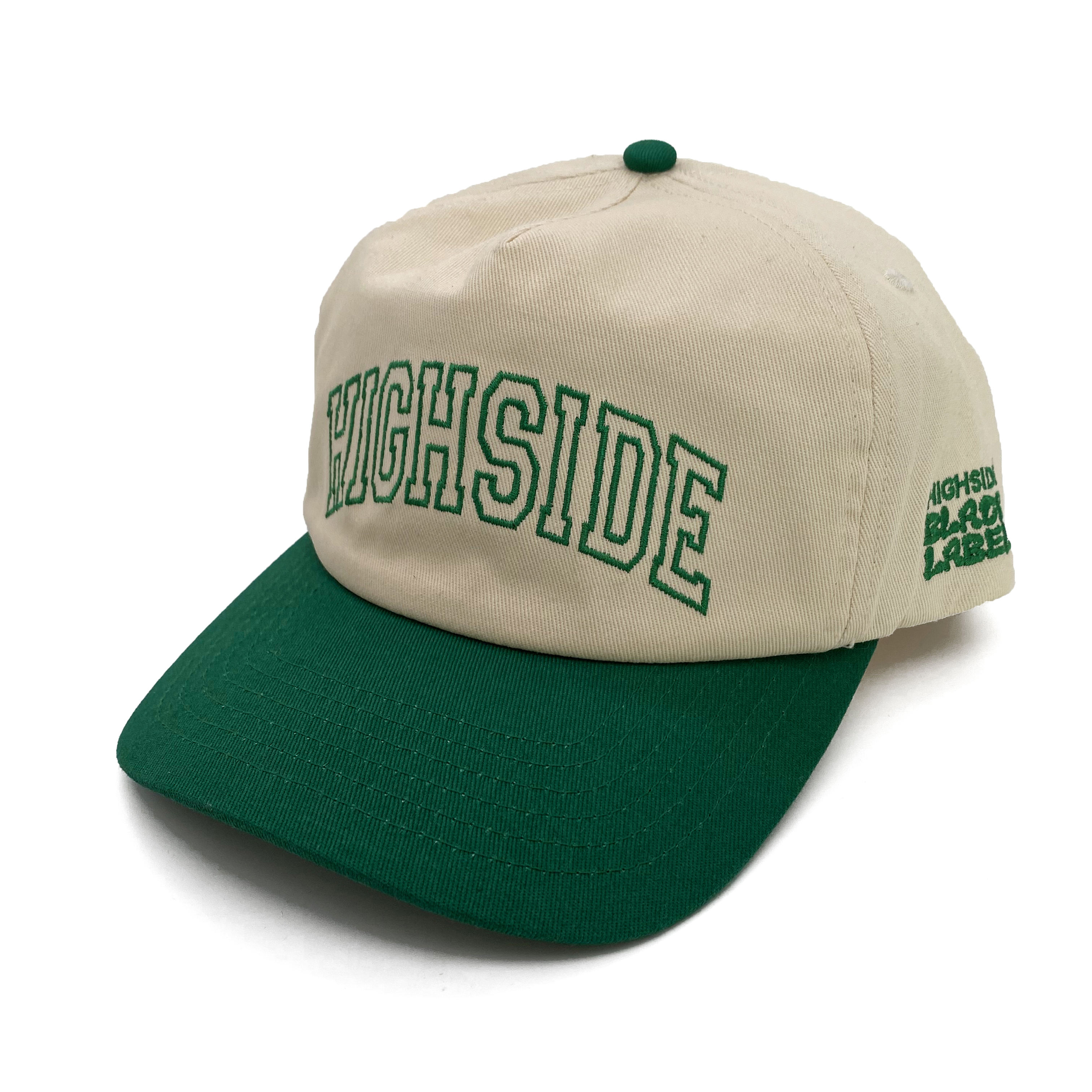 Two-Tone 5 Panel Cotton Twill Cap with Flat Embroidery