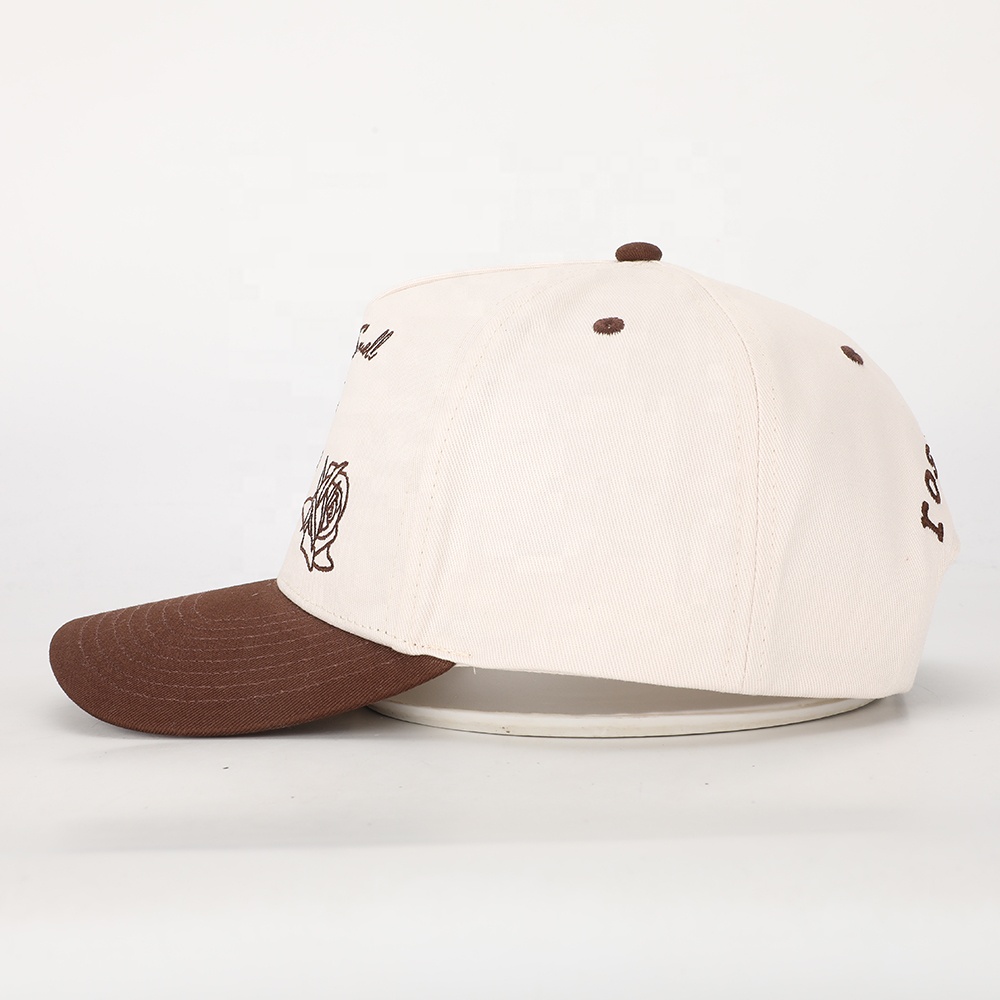 Two-Tone Baseball Cap with &quotStop & Smell the Roses
