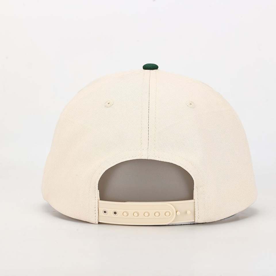 Anomaly Two-Tone Cotton Baseball Cap with Flat Embroidery