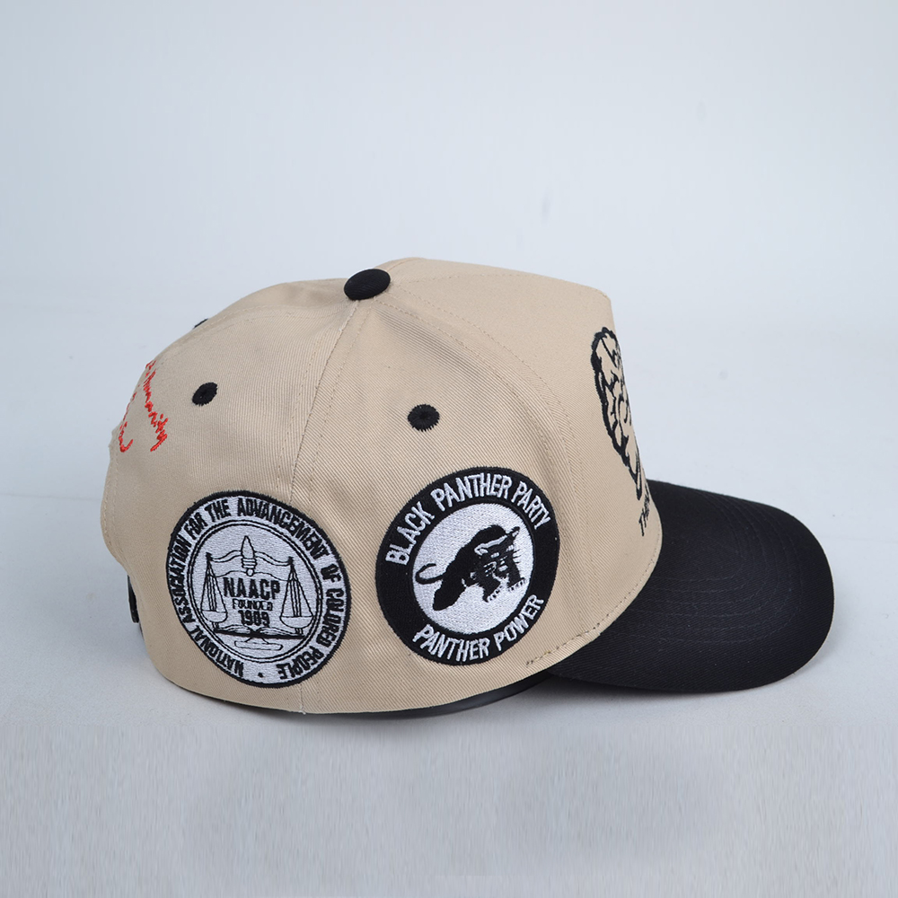 Think Different Club Embroidered Baseball Cap – Two Tone Stylish Hat