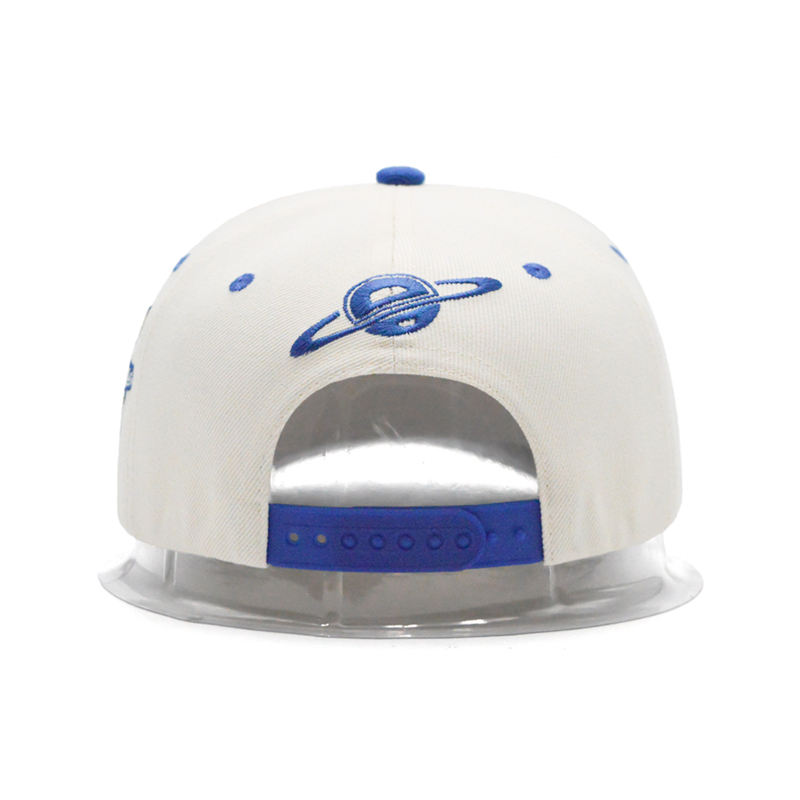 Two-Tone Embroidered Logo 5-Panel Baseball Cap