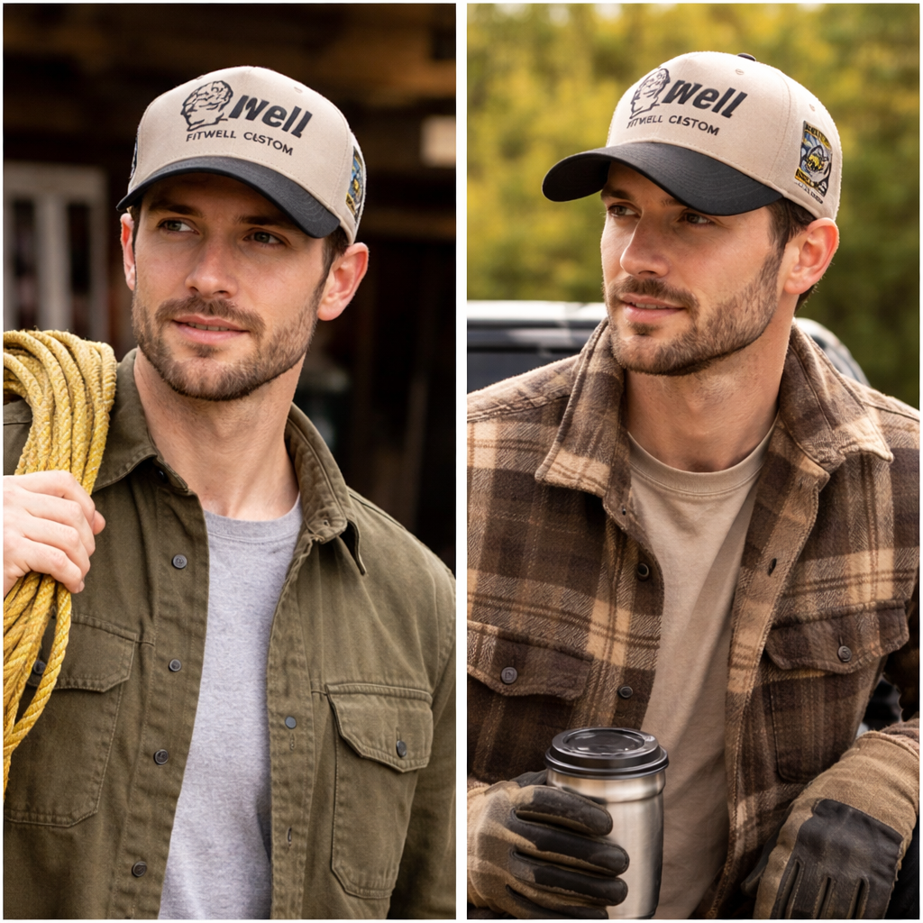 Think Different Club Embroidered Baseball Cap – Two Tone Stylish Hat