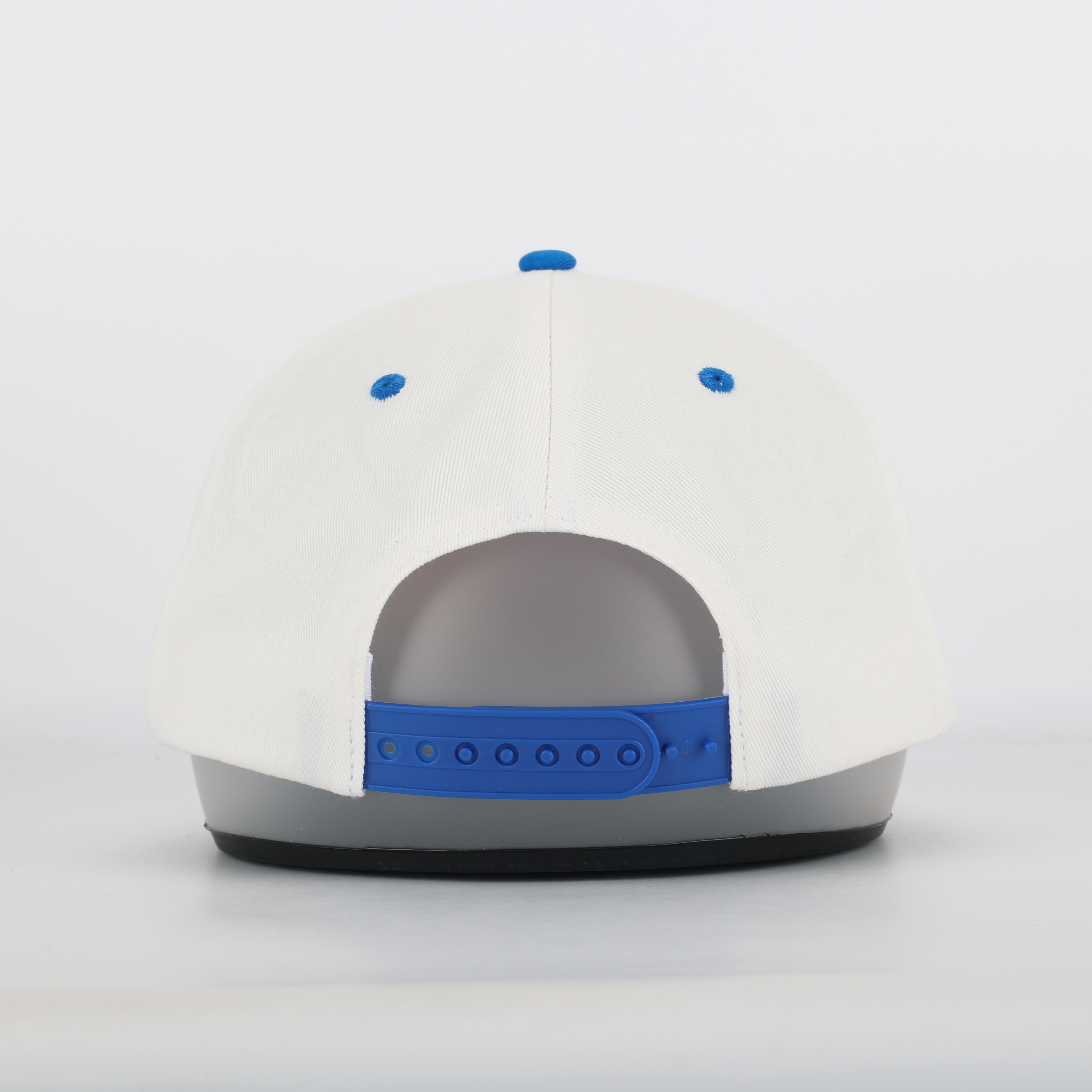 Grateful Dad Two-Tone Baseball Cap – Blue Brim Flat Embroidery Hat