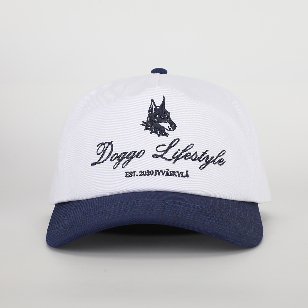 Doggo Lifestyle Two-Tone Cotton Baseball Cap