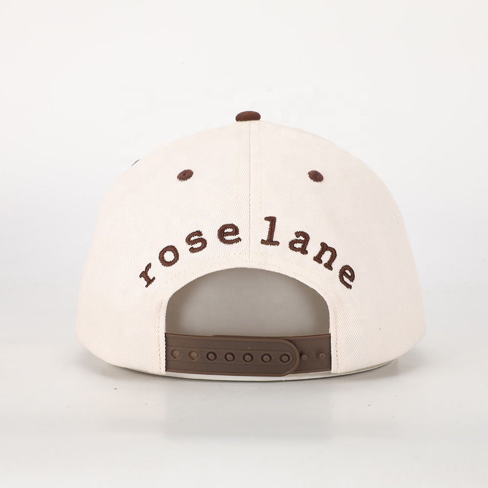 Two-Tone Baseball Cap with &quotStop & Smell the Roses