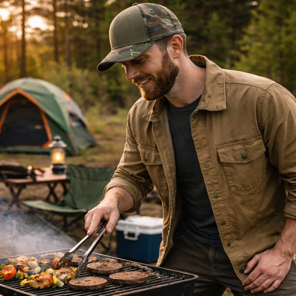 Breathable Outdoor Mesh Baseball Cap for Daily and Sport Use