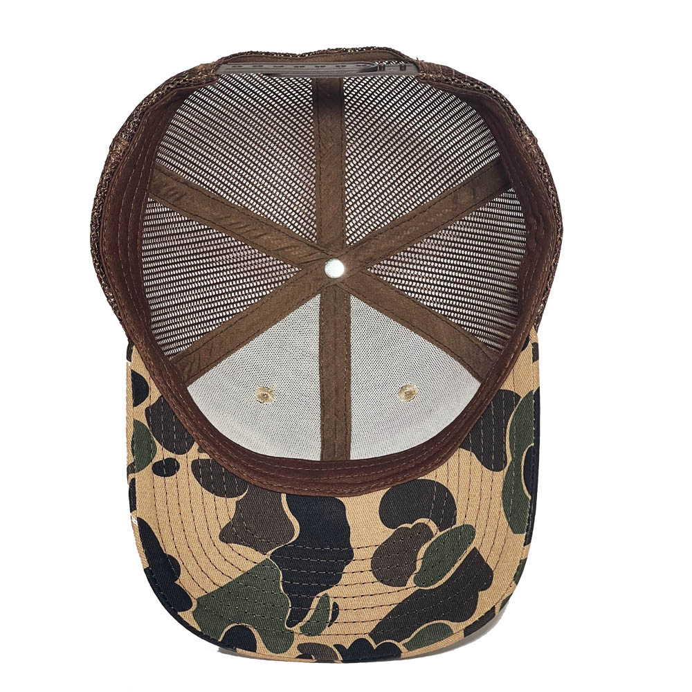Camouflage Mesh Back Trucker Hat for Outdoor and Hunting