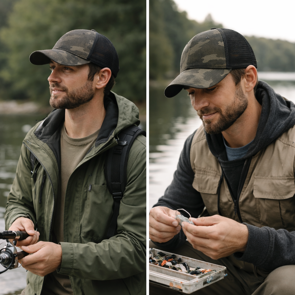 Classic Camo Mesh Back Adjustable Trucker Cap