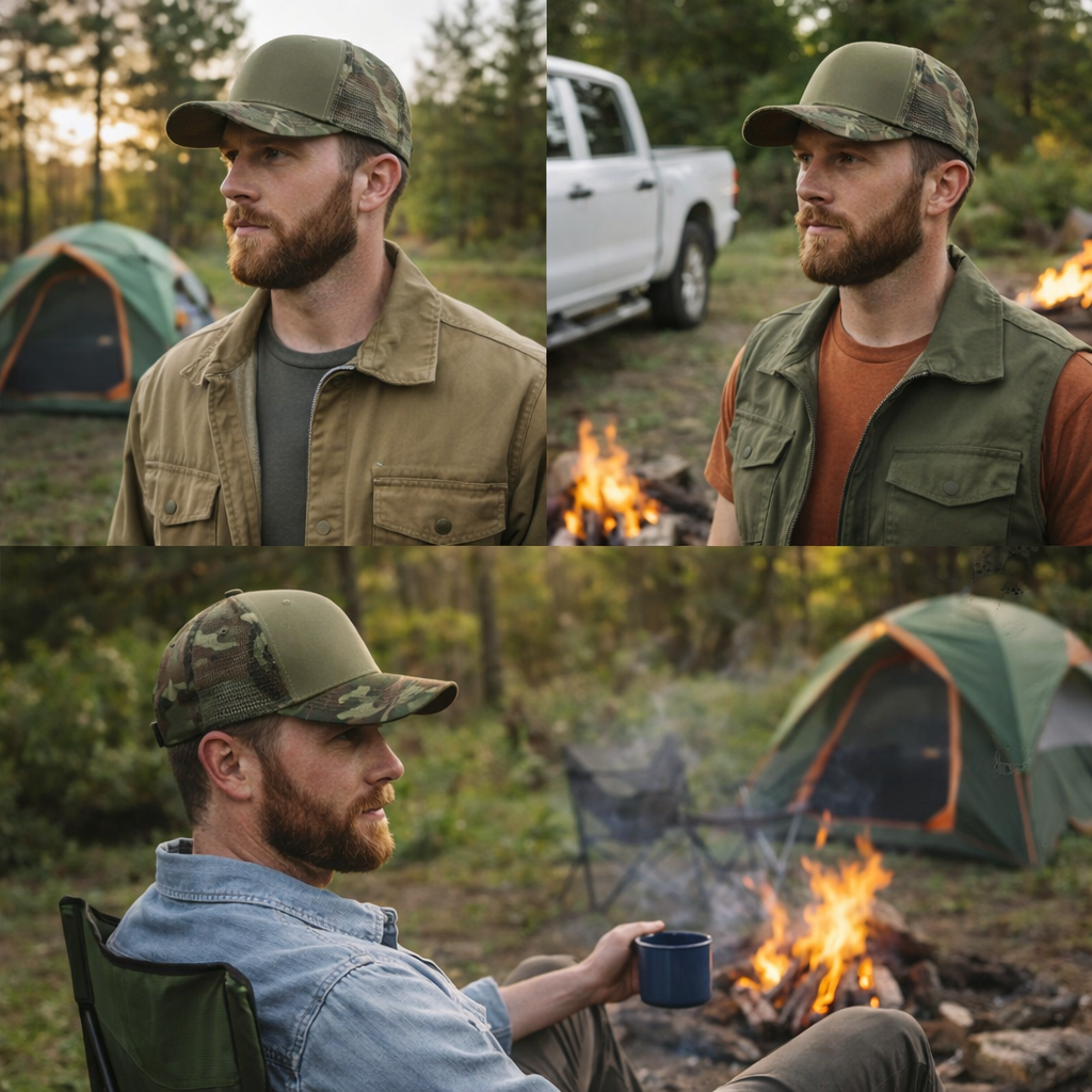 Breathable Outdoor Mesh Baseball Cap for Daily and Sport Use