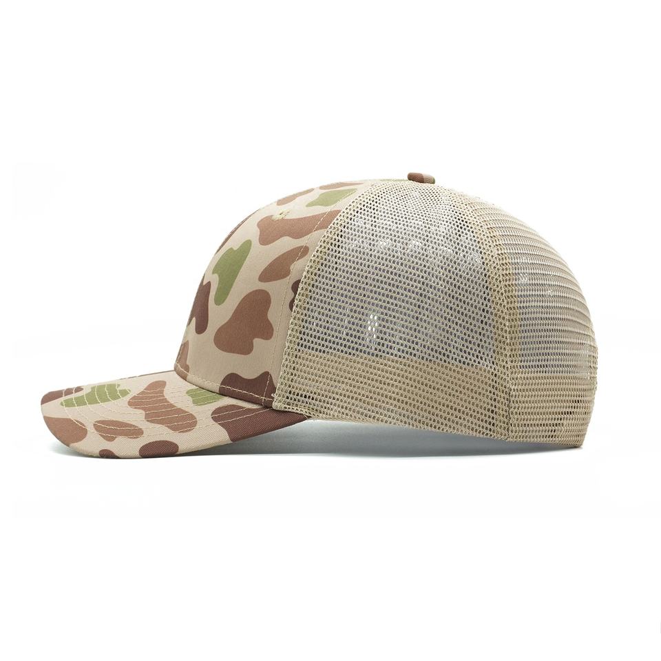 Vintage Desert Camo Mesh Back Trucker Cap