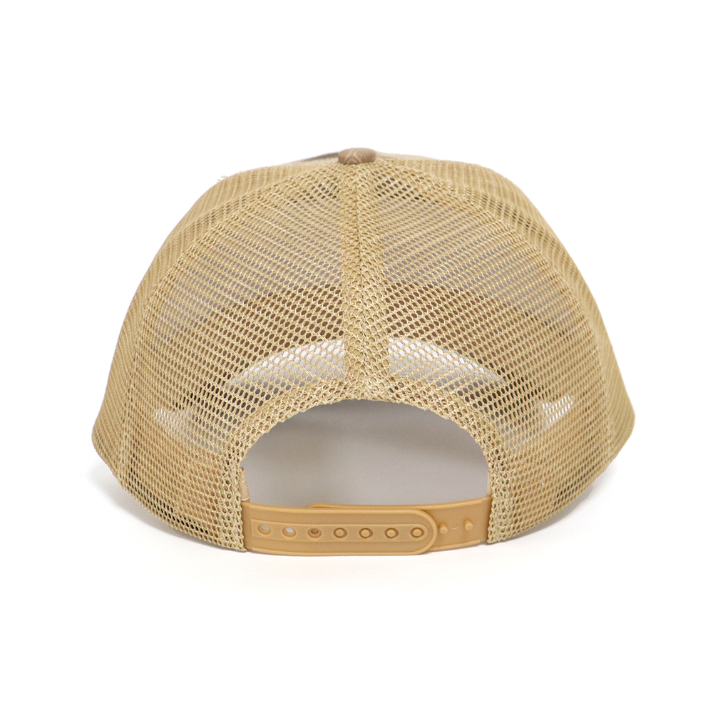 Tactical American Flag Patch Camo Trucker Hat with Mesh Back