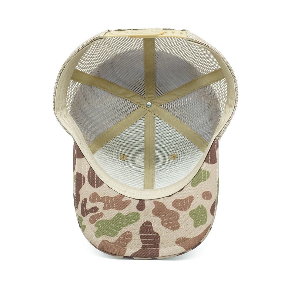 Vintage Desert Camo Mesh Back Trucker Cap