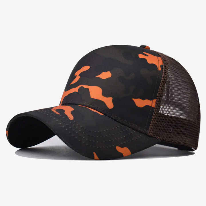 Outdoor Mesh Baseball Cap with Adjustable Strap for Men and Women