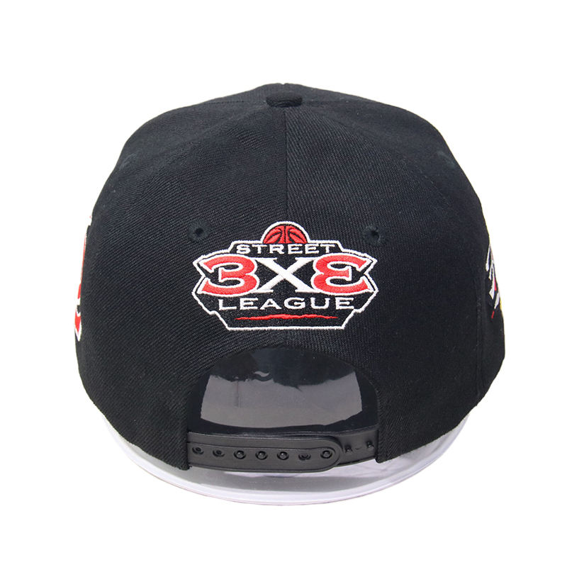Diablo Embroidered Flat Brim Snapback Hat with Bold 3D Lettering
