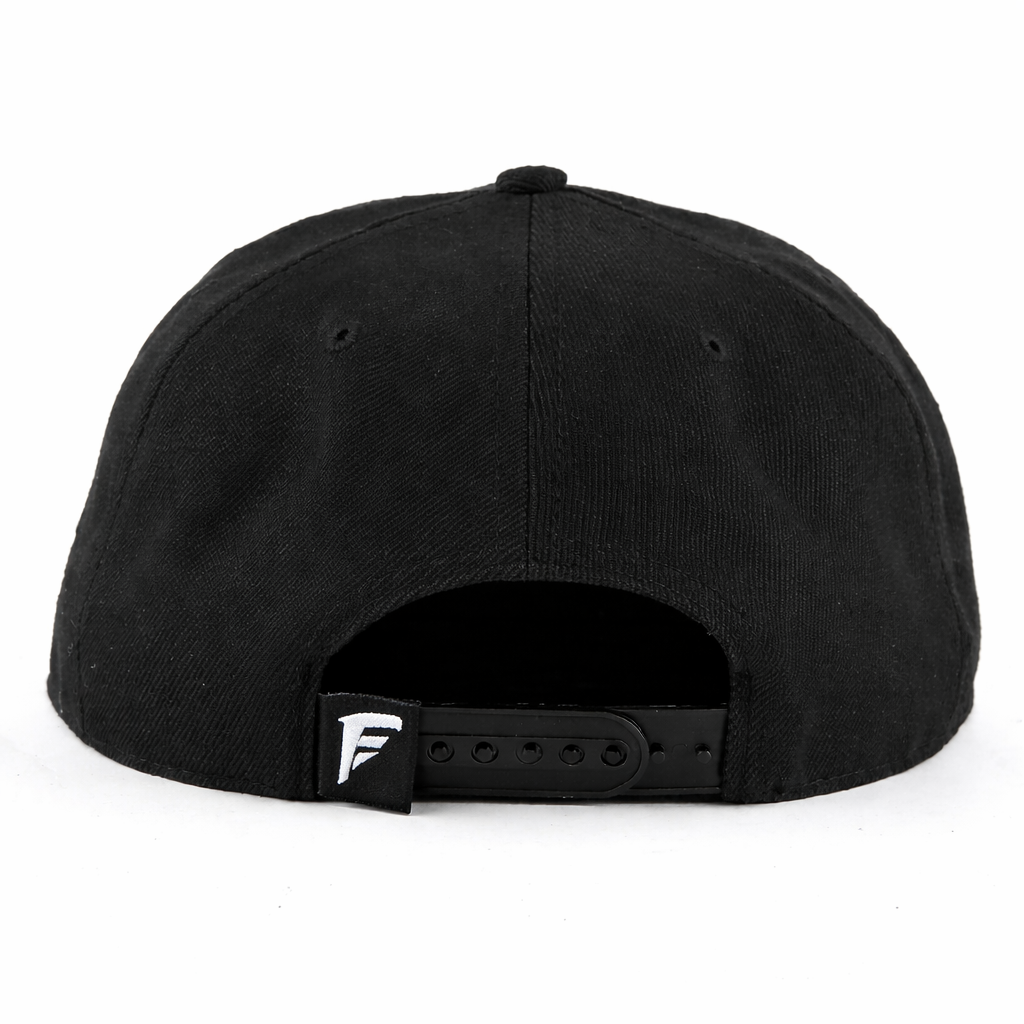 Fitwell Logo Flat Brim Cap – Bold Embroidered Streetwear Hat