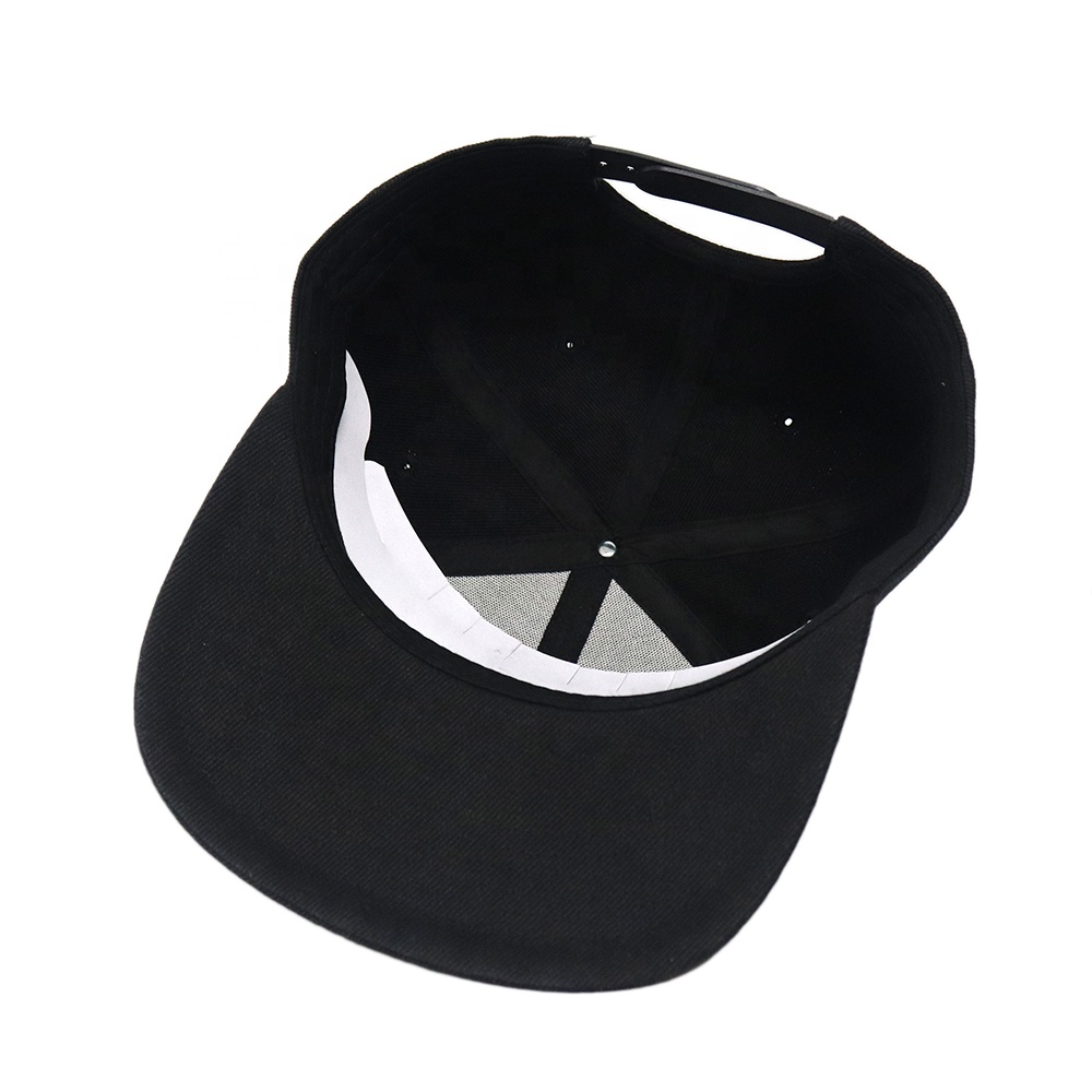 Premium Flat Brim Snapback Cap with Embroidered City Design