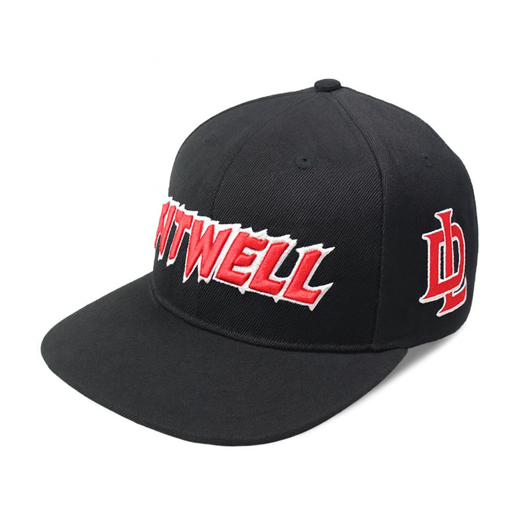 DIABLO Embroidered Flat Brim Urban Snapback Cap