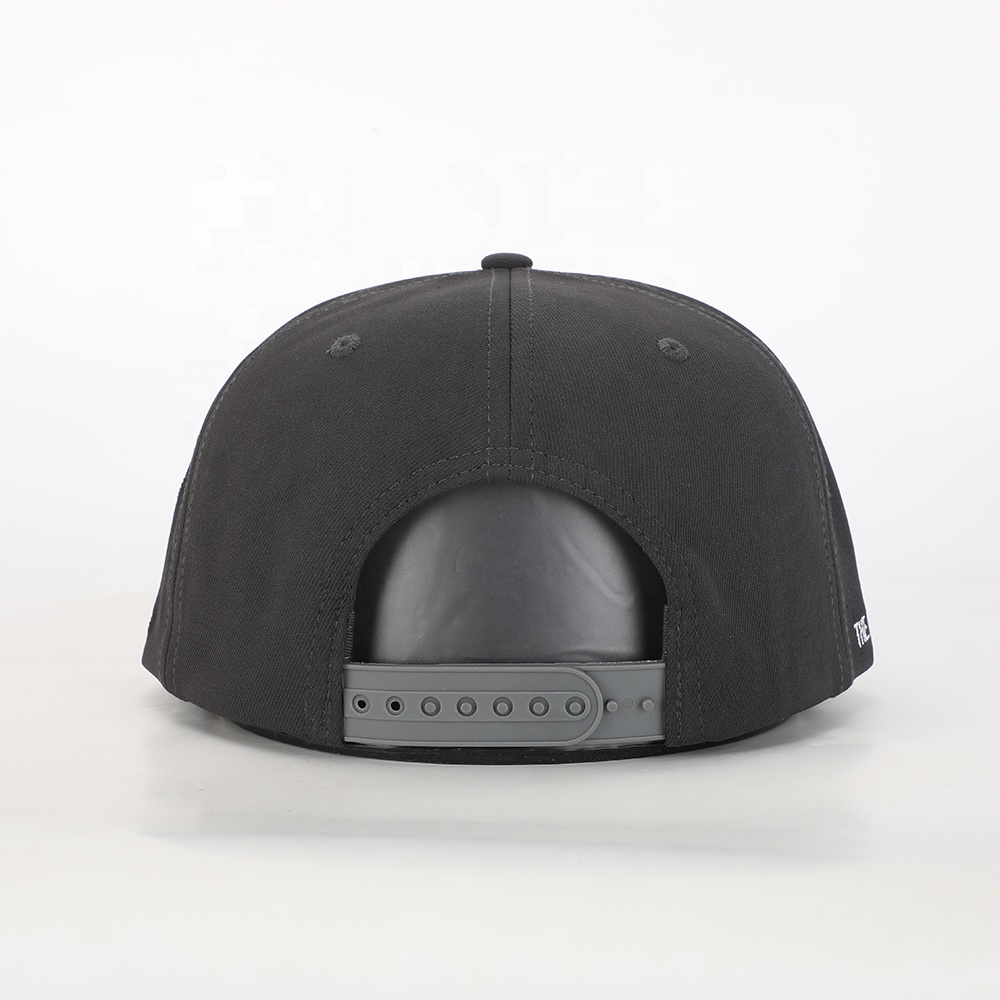 Pugilist Punks Black Snapback Hat with 3D Embroidery