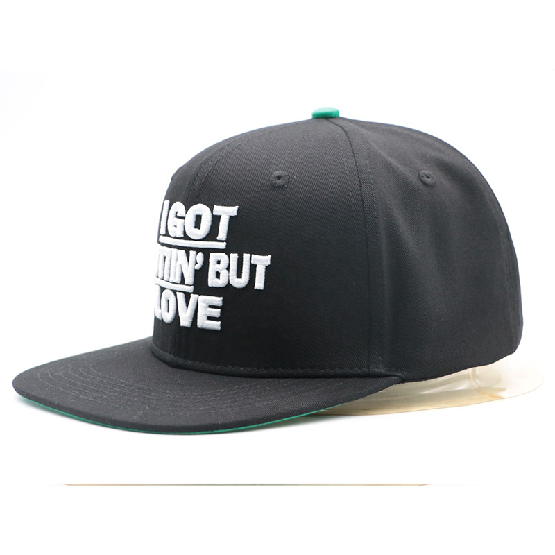 I Got Nuttin’ But Love 3D Embroidered Snapback Cap
