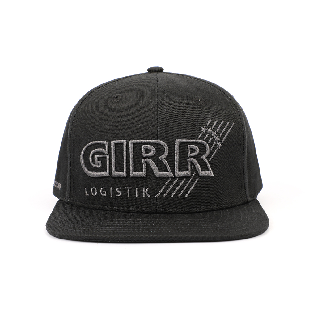 GIRR LOGISTIK 3D Embroidered Structured Snapback Hat