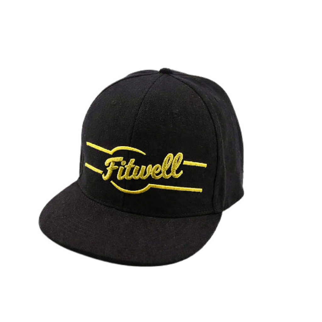 Premium Custom Embroidered Cap – Classic Flat Brim Snapback