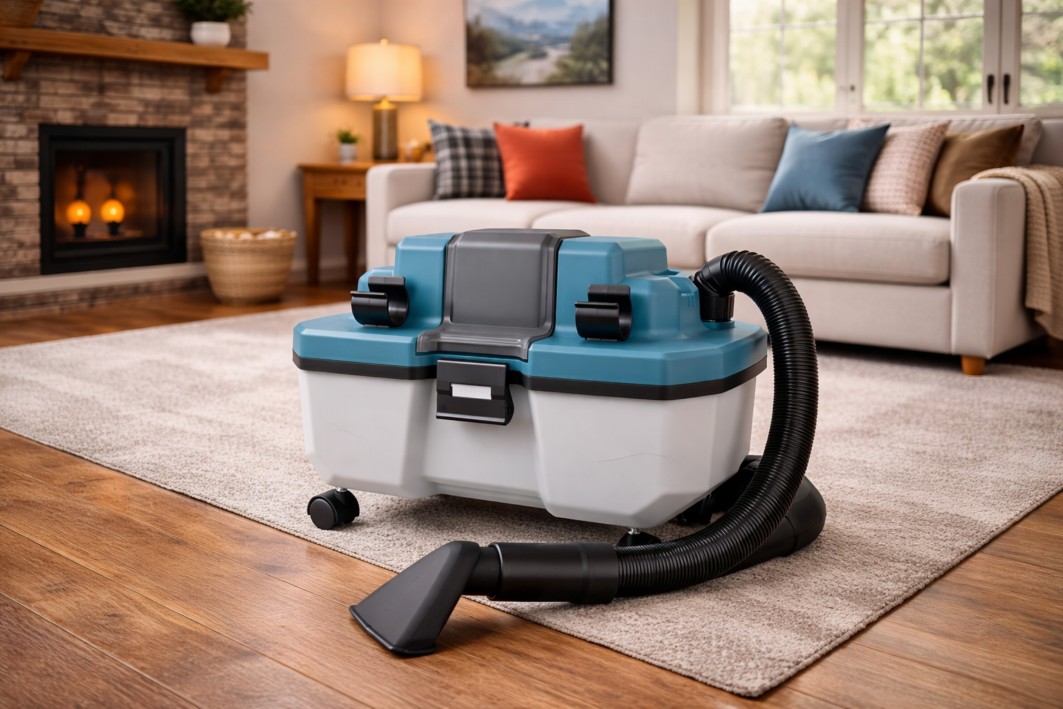 Heavy-Duty Wet & Dry Vacuum for Home and Garage – Dual Mode with Large Tank