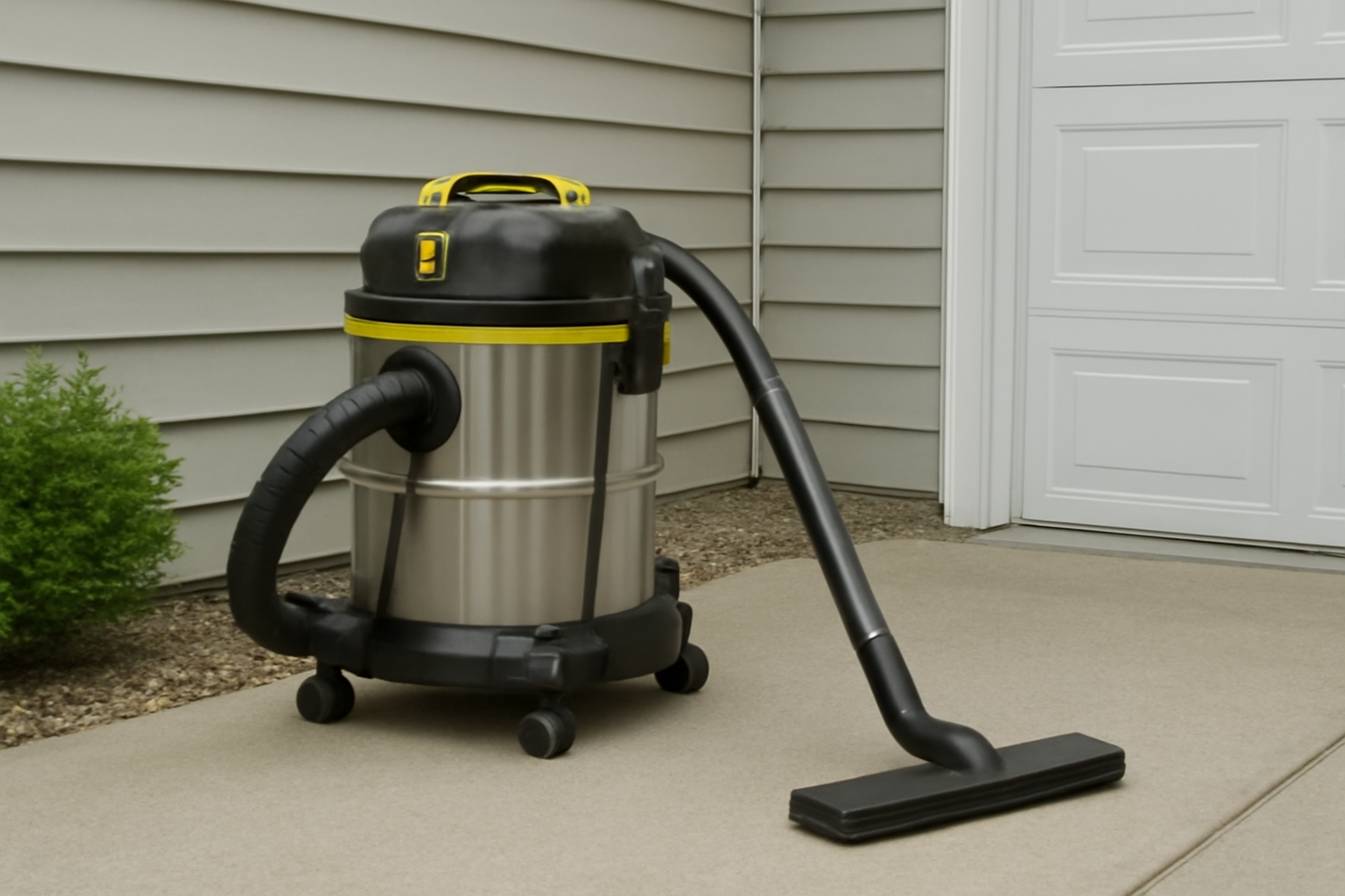 Heavy-Duty Wet/Dry Vacuum Cleaner powerful