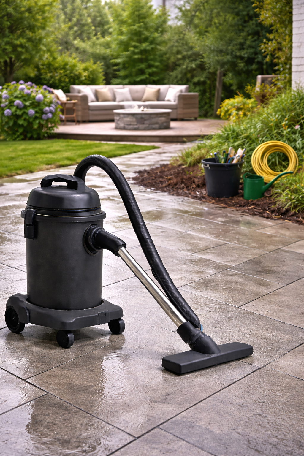 Car Wash Wet & Dry Vacuum Cleaner – Auto Detailing & Driveway Water Removal