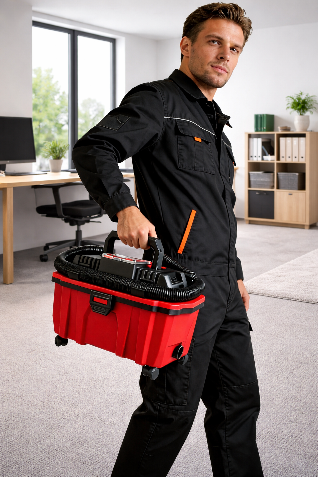 Portable Commercial Vacuum Cleaner – Heavy Duty, Lightweight, Multi-Surface Cleaning