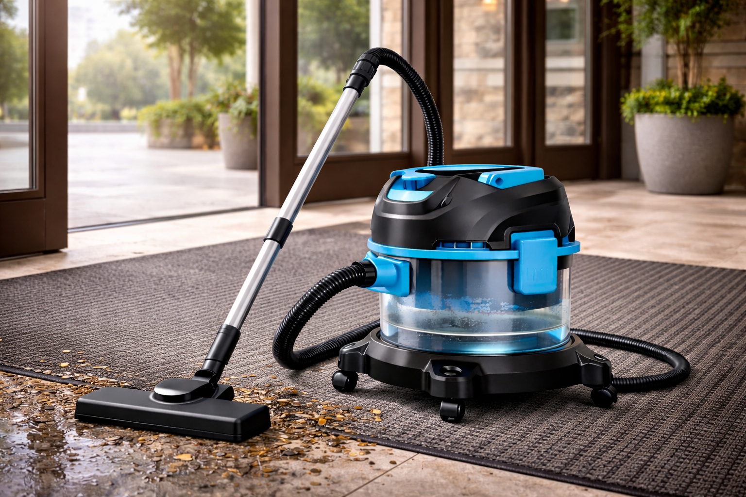 Commercial Water Filtration Vacuum Cleaner for Entryways