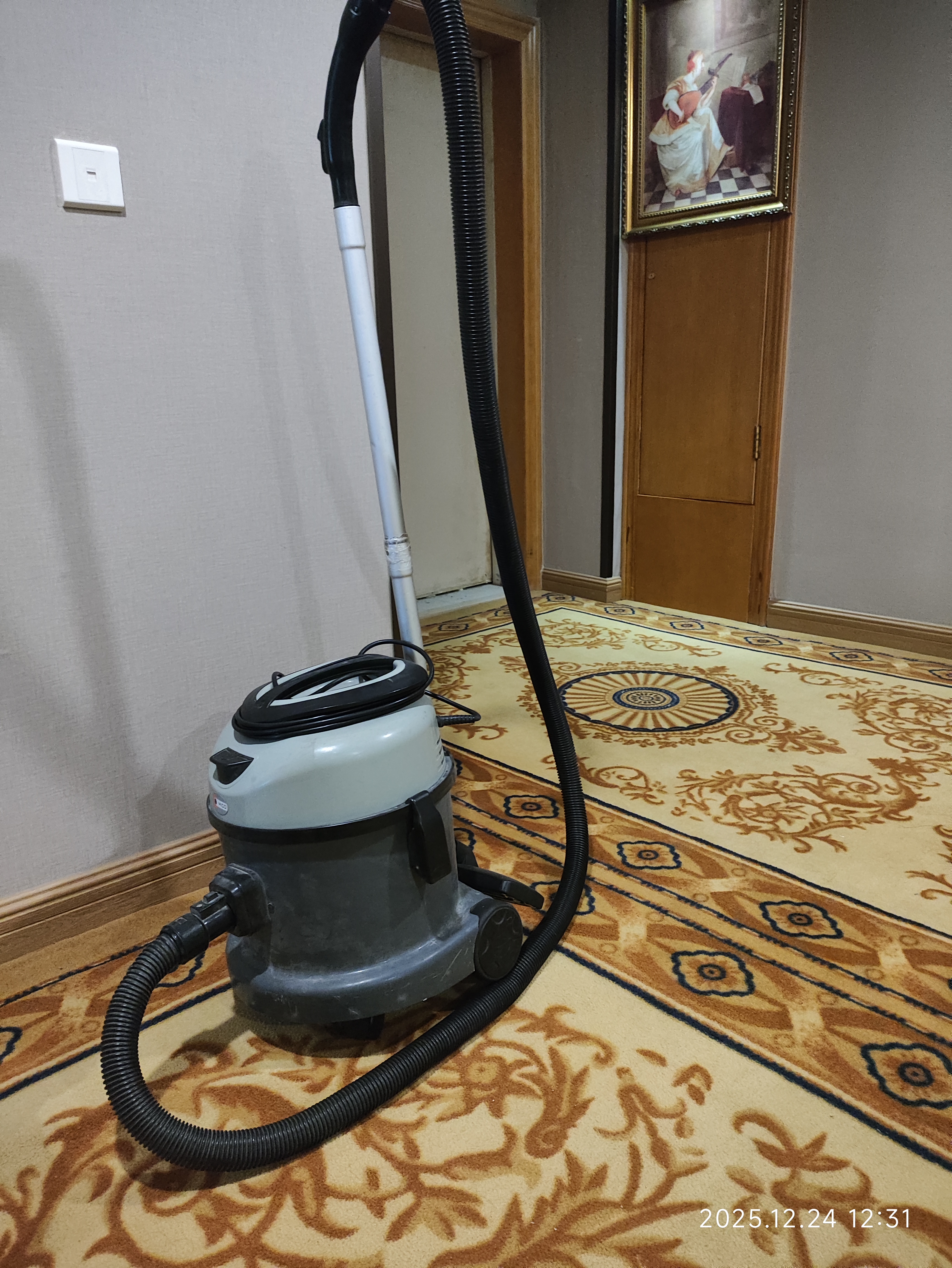 Heavy-Duty Wet and Dry Commercial Vacuum Cleaner