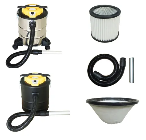 15-20L 700W-1200W Ash Vacuum Cleaner with Wheels Outdoor