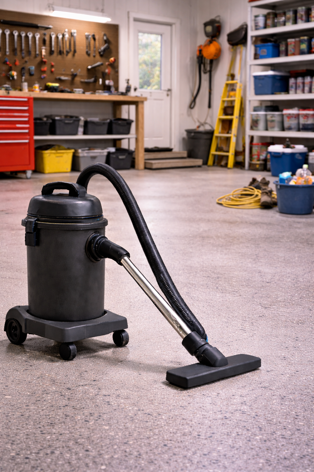 Advanced Wet & Dry Utility Vacuum – Garage & Workshop Cleaning Pro
