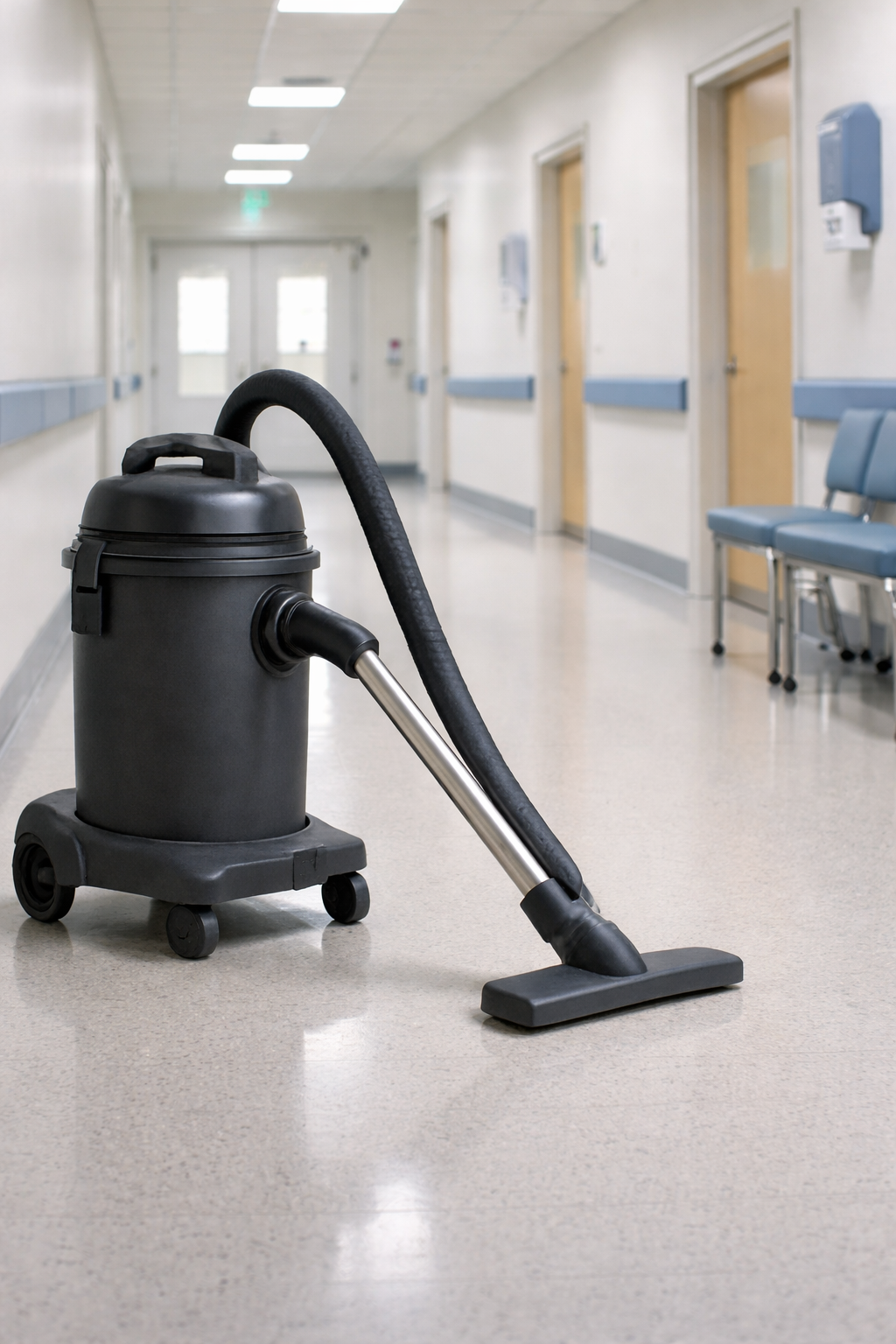 Commercial Wet and Dry Vacuum Cleaner – High Capacity Industrial Cleaning Machine