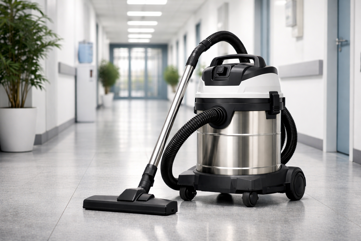 Y1 High-Performance Industrial Wet & Dry Vacuum Cleaner