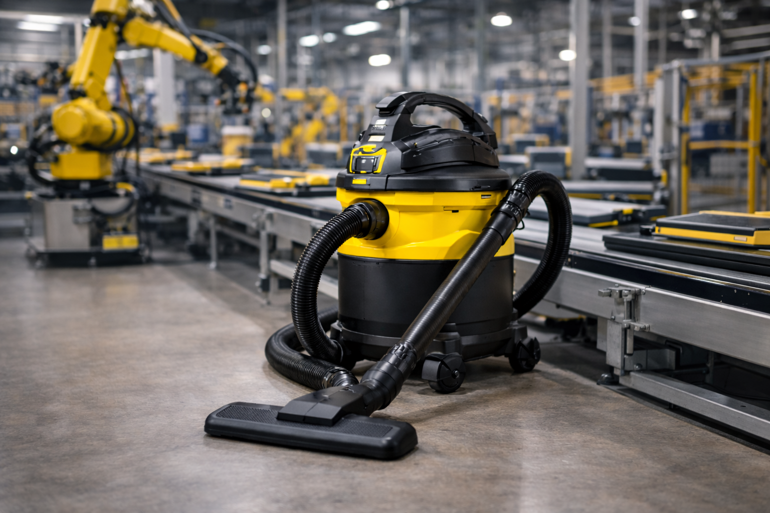 Heavy-Duty Industrial Wet & Dry Vacuum Cleaner – 20 Gallon Commercial Shop Vac