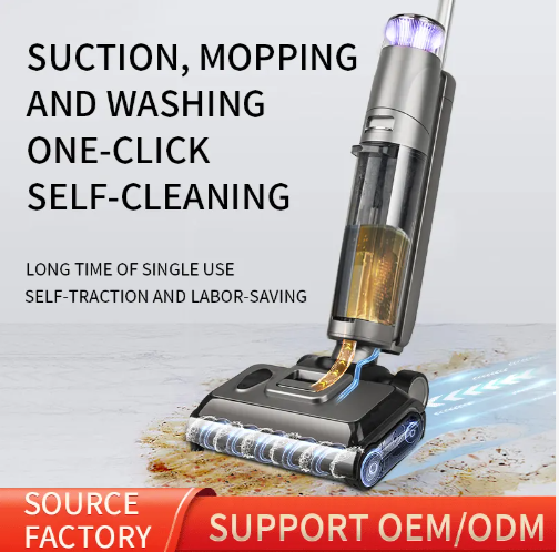 LX-WVC-Cordless Wet & Dry Upright Vacuum Cleaner – 250W, Self-Cleaning, Mopping & Suction, for Hard Floors
