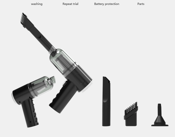 Portable Mini Cordless Vacuum Cleaner | Compact Design | High Suction | Multi-Surface Use