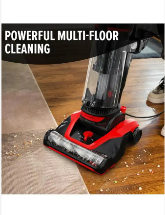 LX-HVC-Powerful Upright Vacuum Cleaner with Large Dirt Cup