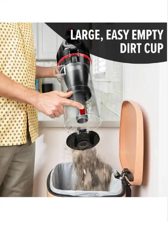 LX-HVC-Powerful Upright Vacuum Cleaner with Large Dirt Cup