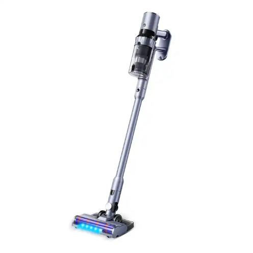 LX-HVC-45000Pa Touchscreen Cordless Vacuum Cleaner with 1.5L Dust Bin, LED Brush, and Bed/Floor Dual-Use Design