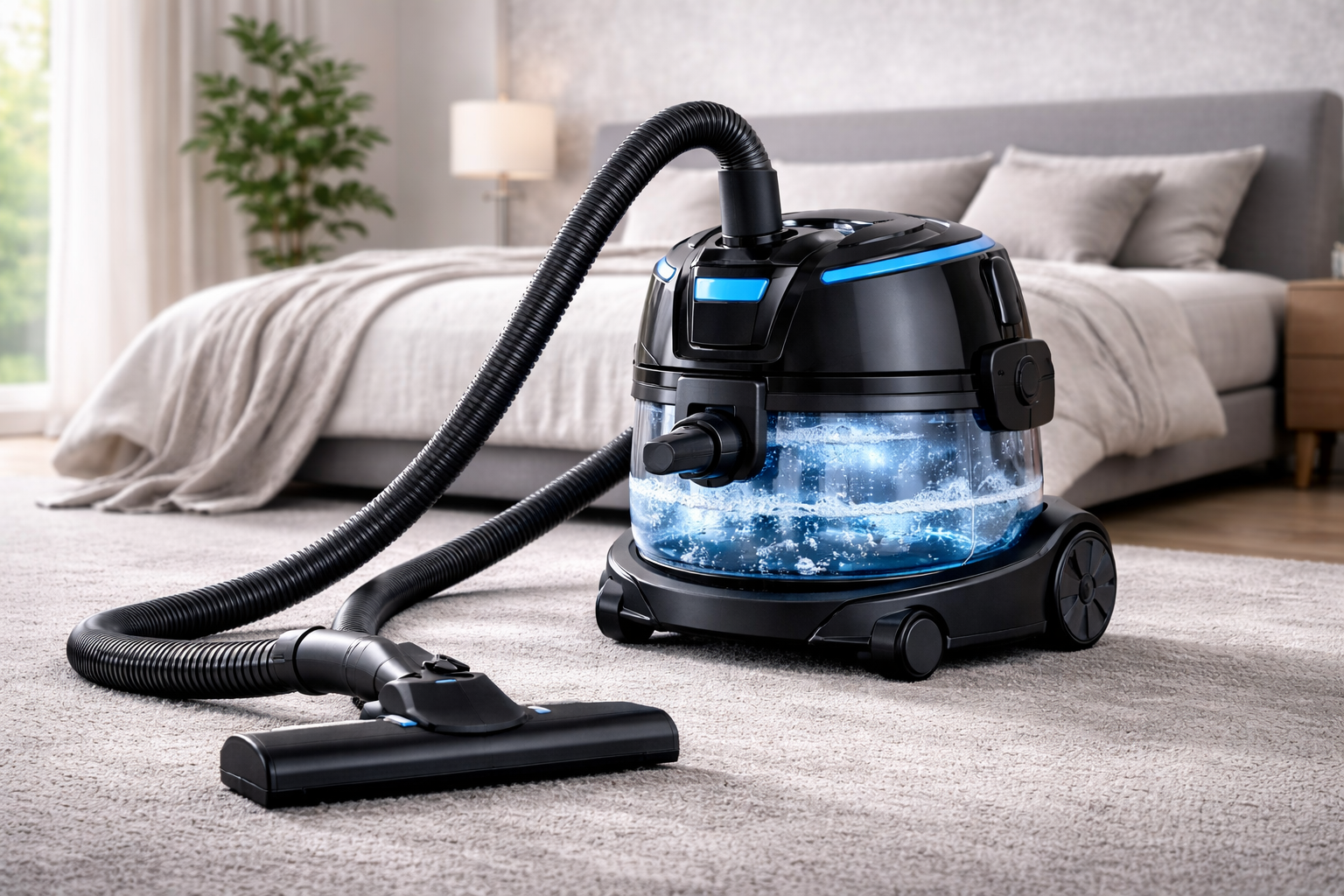 AquaPure Water Filtration Vacuum Cleaner | Silent Deep Cleaning Solution