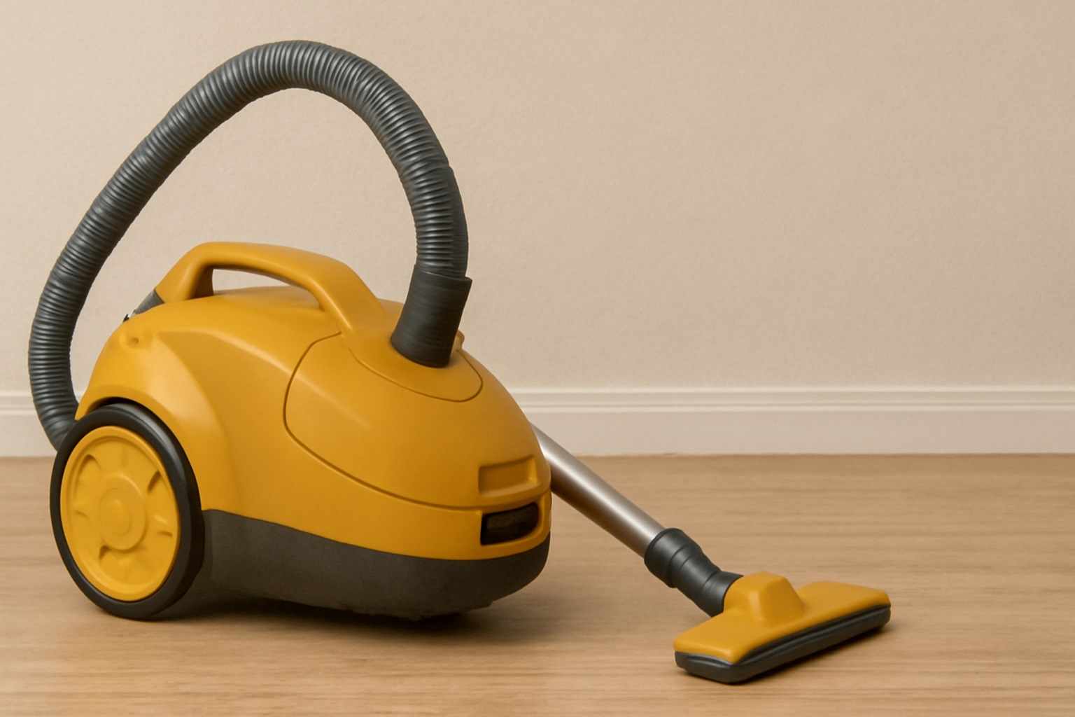 High-Design Canister Vacuum Cleaner | Aesthetic Vacuum for Stylish Homes with Powerful Suction