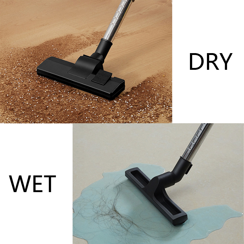 Professional 1400watt Wet Dry Canister Vacuum Cleaner Barrel Industrial Vacuum Cleaner