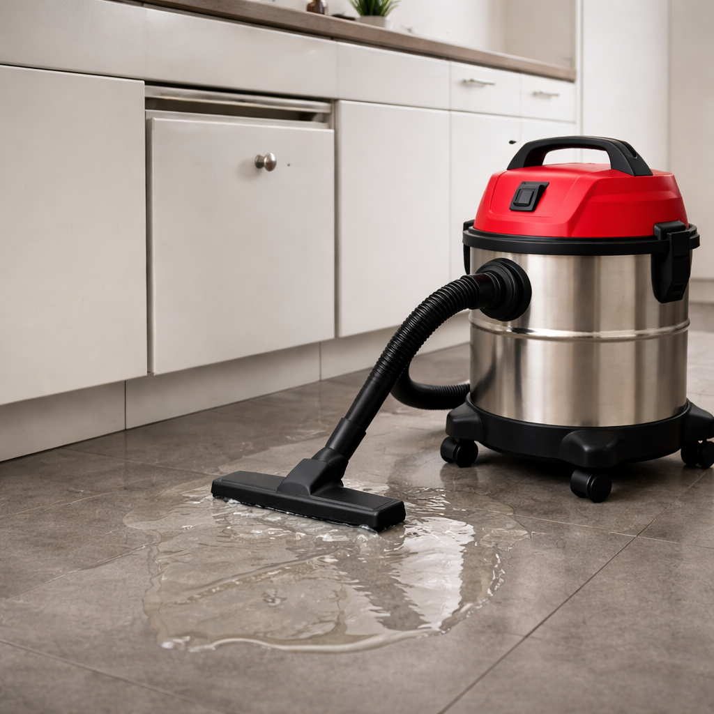 Multi-Surface Wet & Dry Vacuum Cleaner for Home & Kitchen – High-Capacity Liquid Pickup