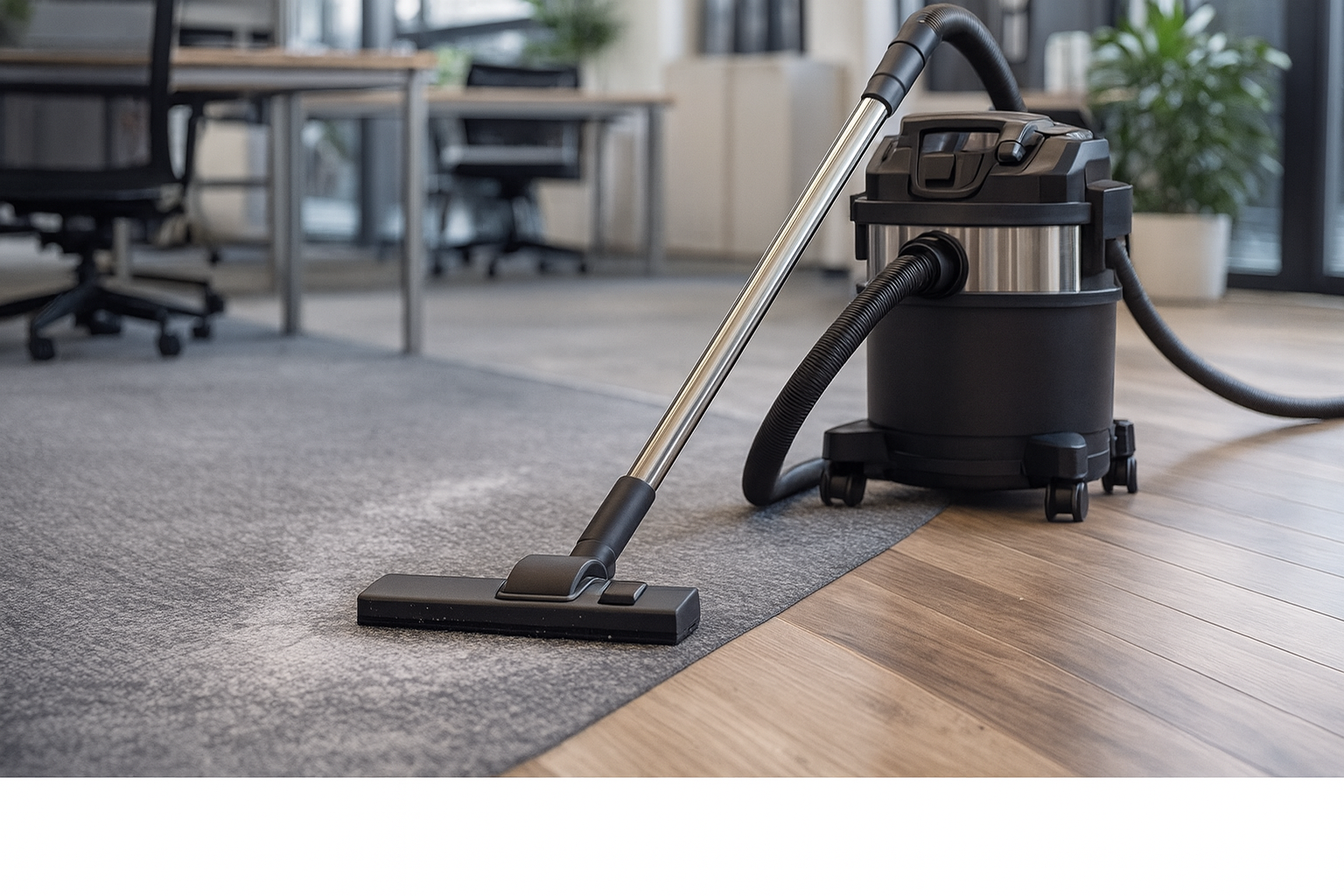 A7 Commercial Kitchen Wet & Dry Vacuum Cleaner for Food Spill and Oil Cleanup